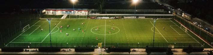 illuminazione campo sportivo